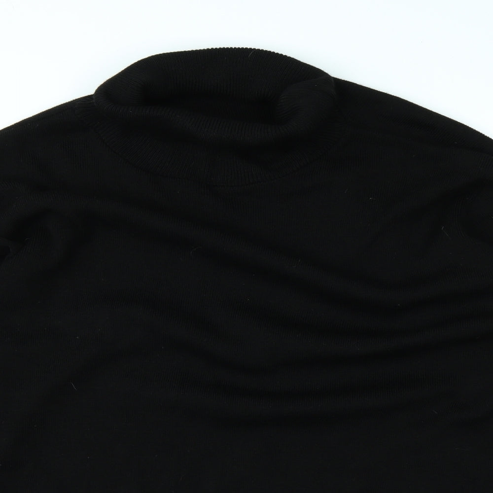 Boohoo Womens Black   Pullover Jumper Size 24