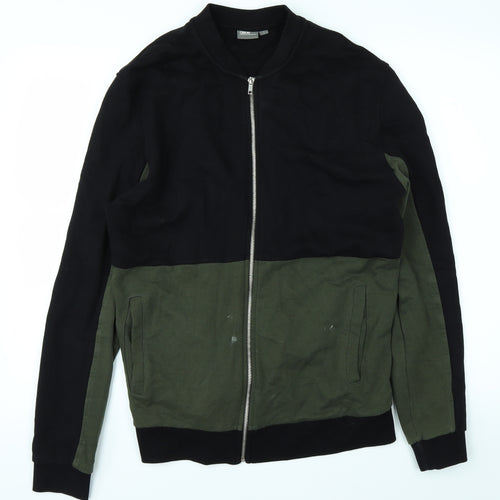 ASOS Mens Green   Full Zip Jumper Size L