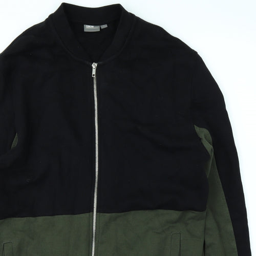 ASOS Mens Green   Full Zip Jumper Size L