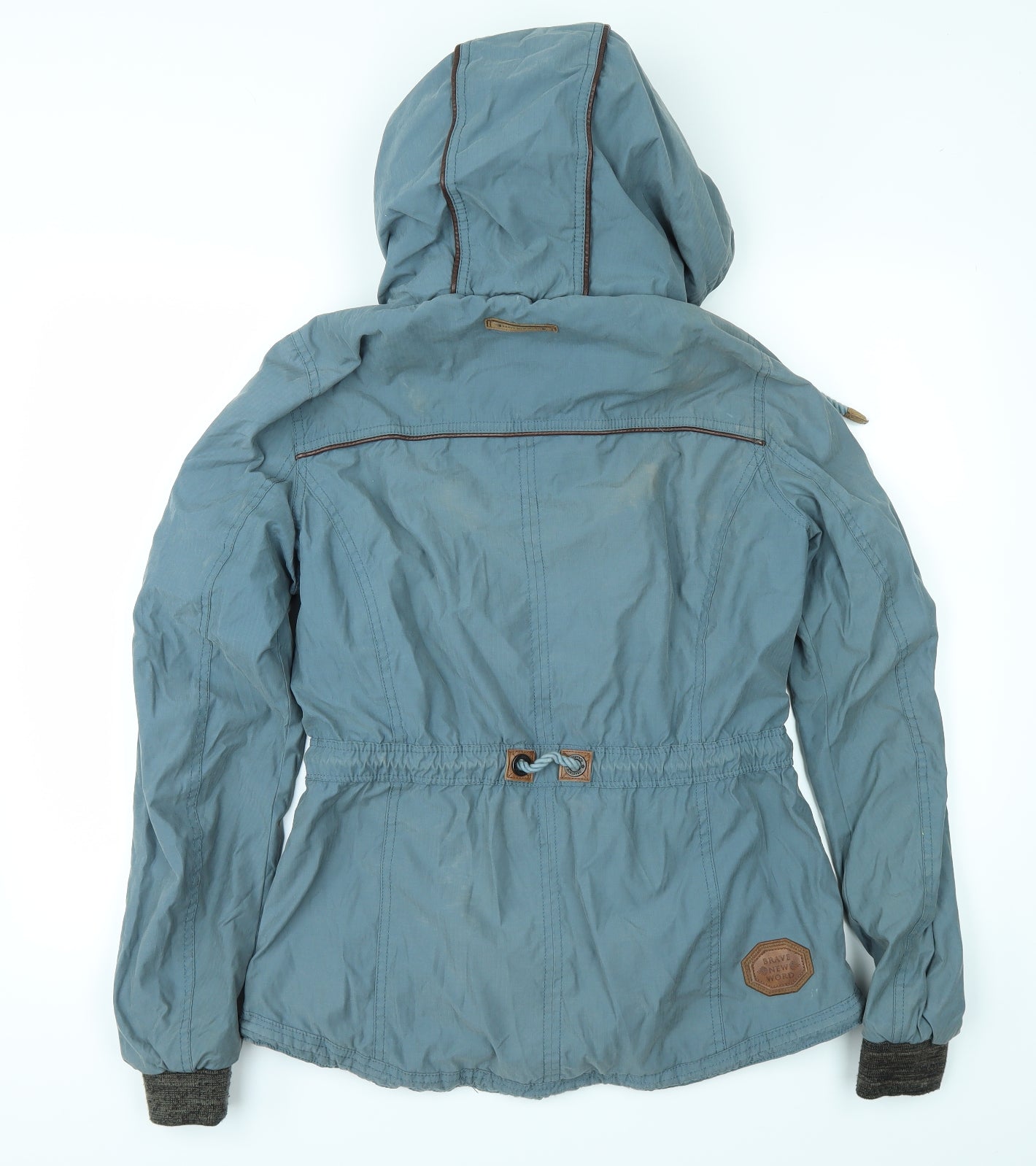 maketano Mens Blue   Rain Coat Coat Size M