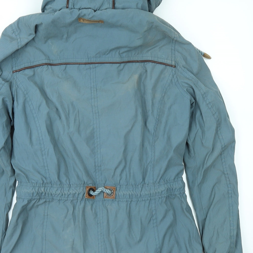 maketano Mens Blue   Rain Coat Coat Size M