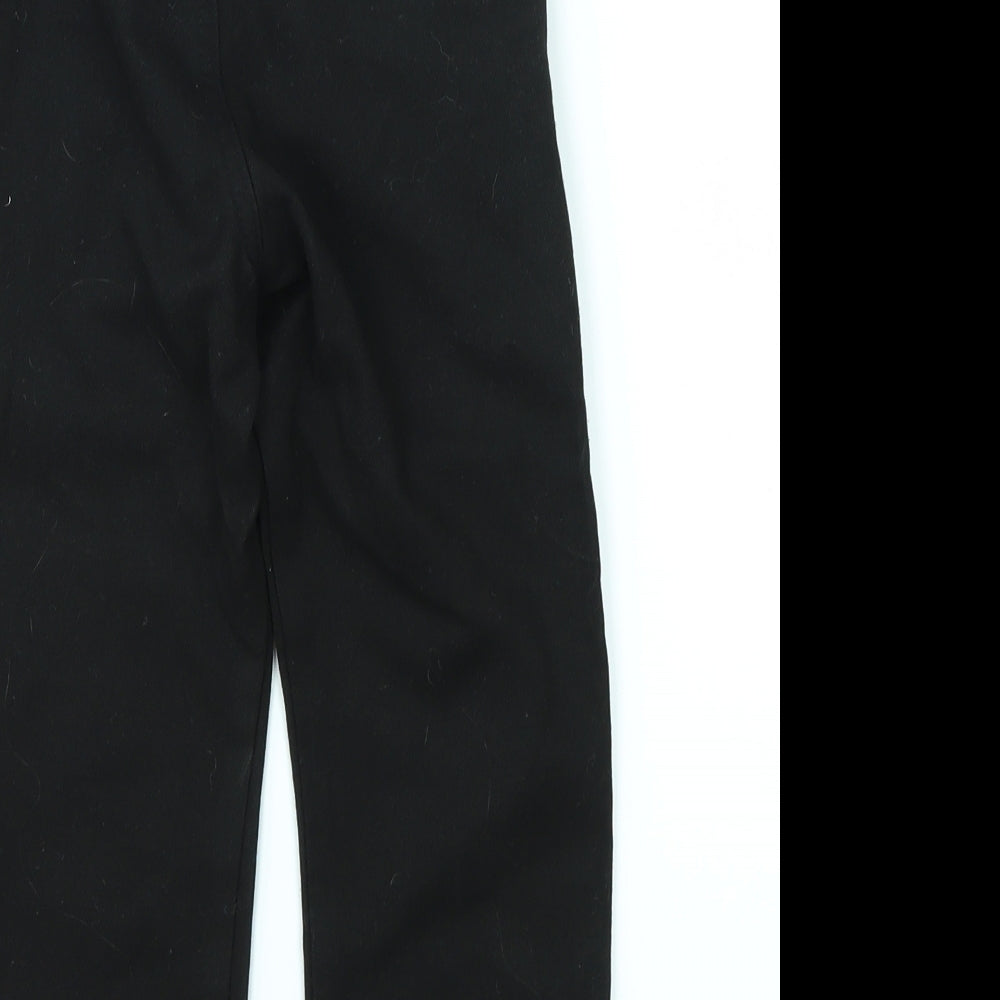 NEXT Boys Black   Chino Trousers Size 4 Years - SCHOOL