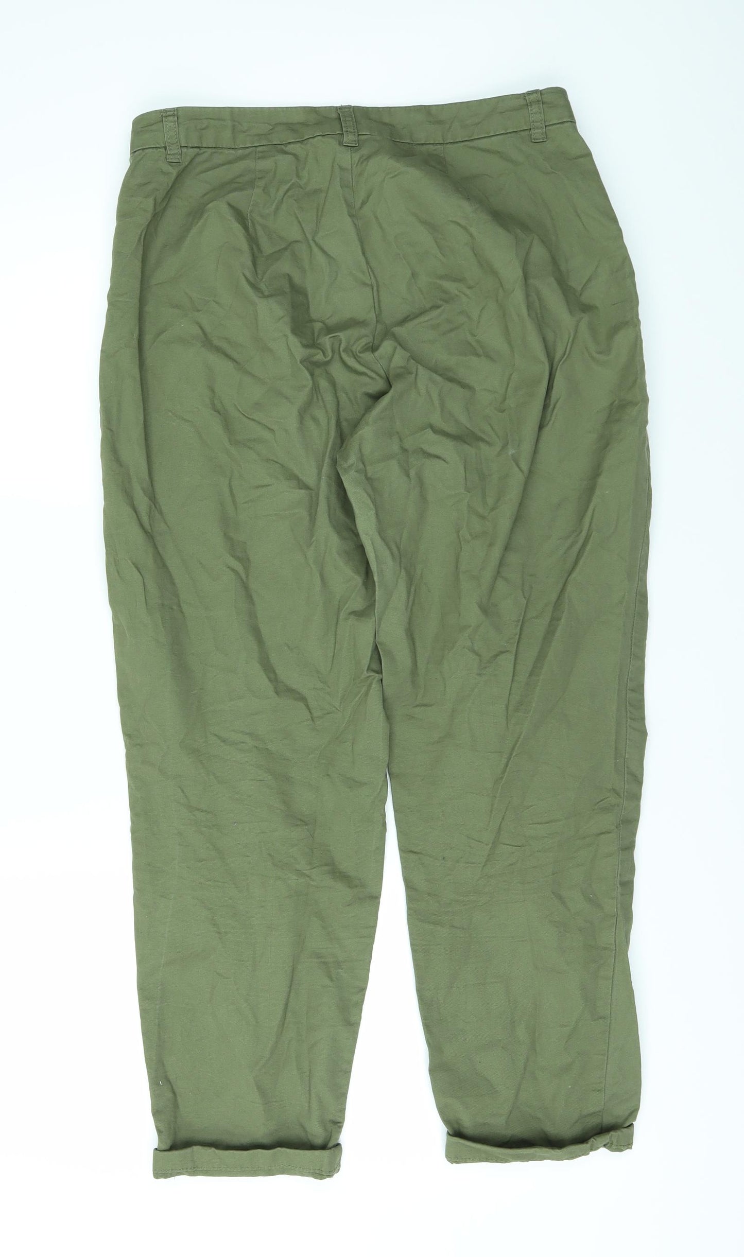 Primark Womens Green   Trousers  Size 12 L24 in