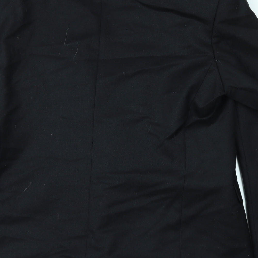 BHS Mens Black   Jacket Suit Jacket Size L