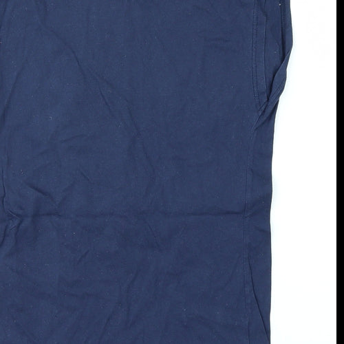 Topshop Womens Blue   Basic T-Shirt Size 6