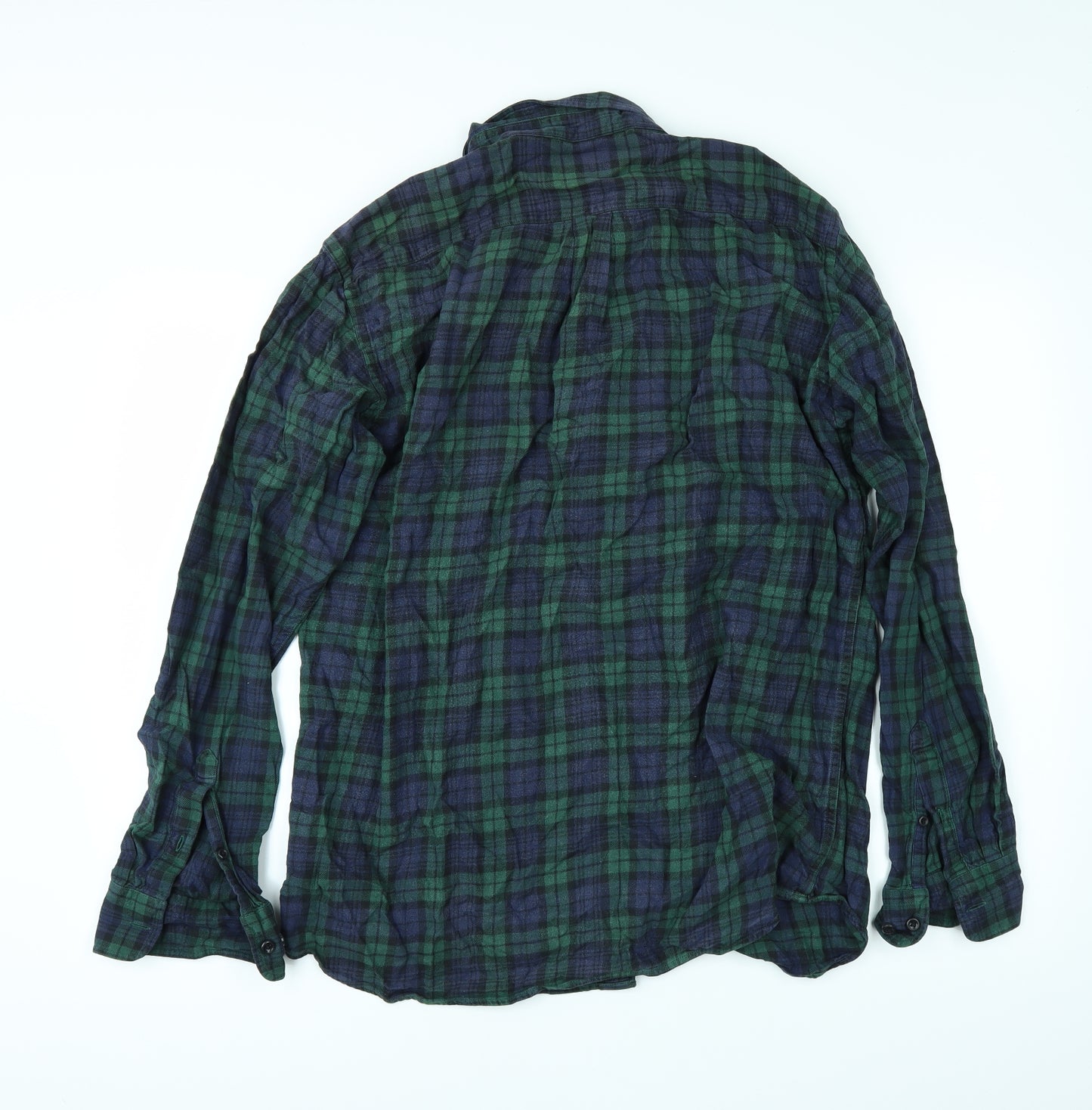UNI Mens Green    Dress Shirt Size L
