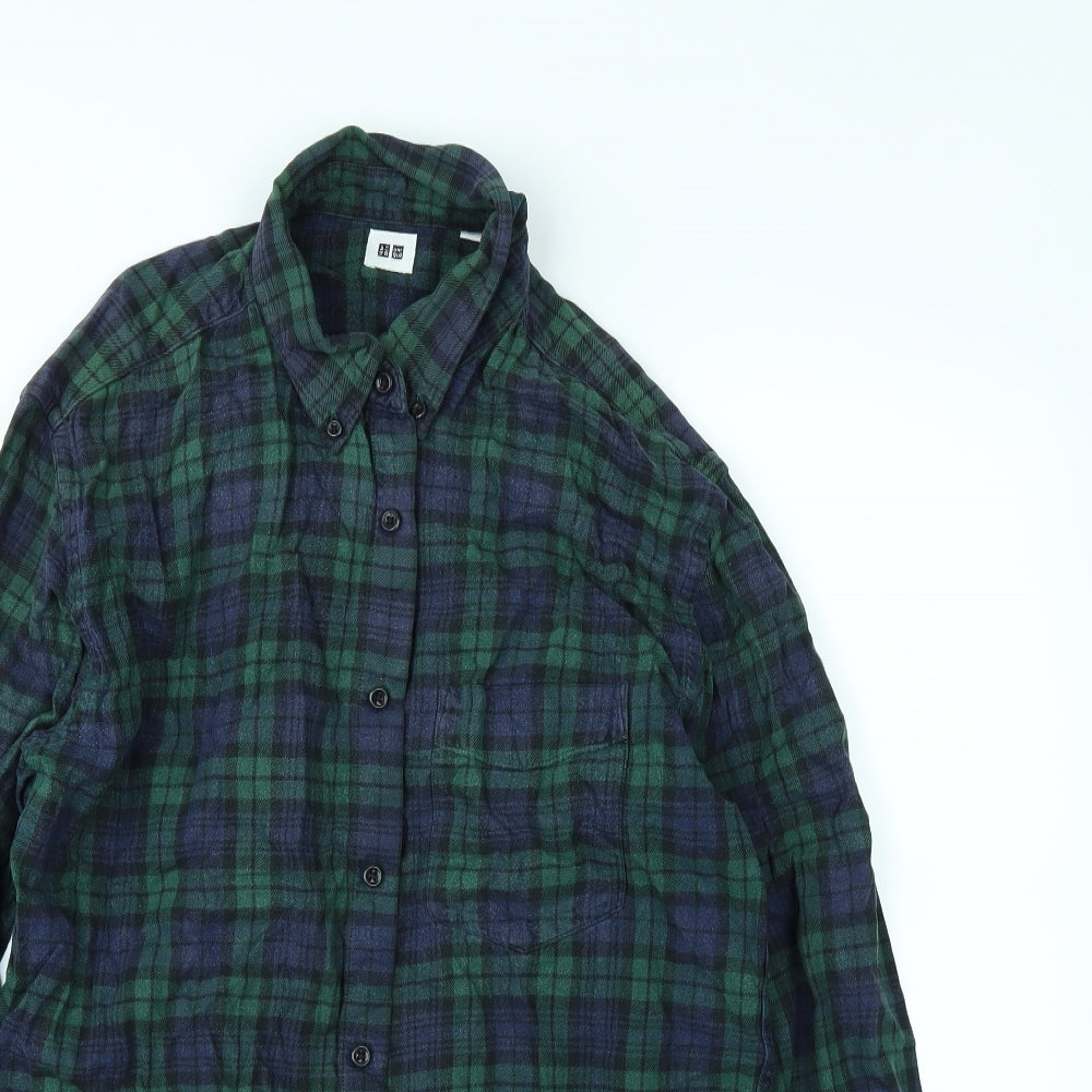 UNI Mens Green    Dress Shirt Size L