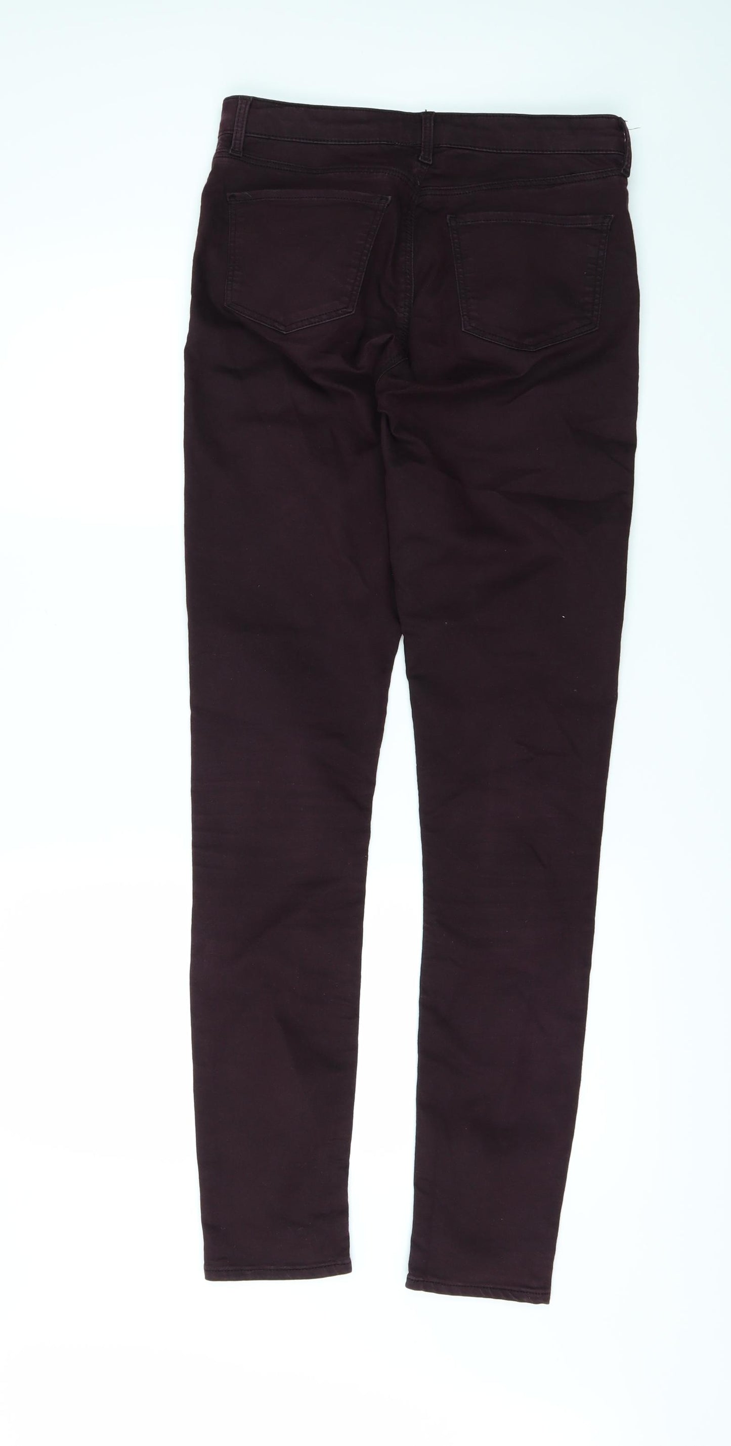 Topshop Womens Purple   Skinny Jeans Size 28 L30 in
