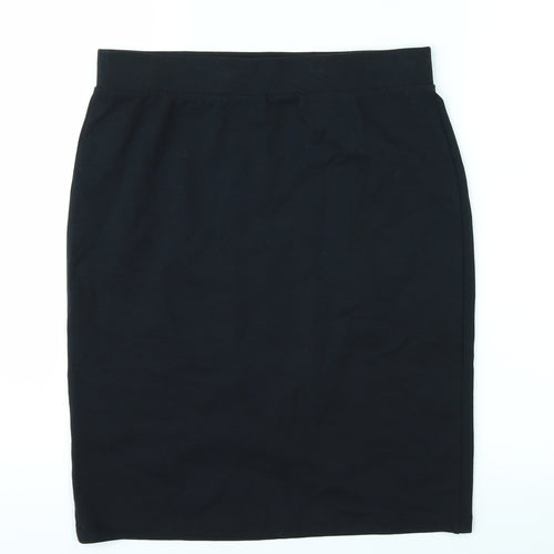 uni Womens Black   A-Line Skirt Size M