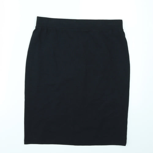 uni Womens Black   A-Line Skirt Size M