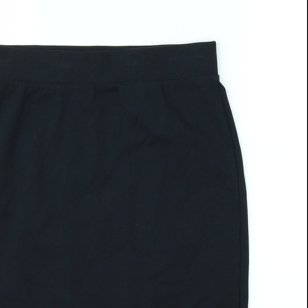 uni Womens Black   A-Line Skirt Size M
