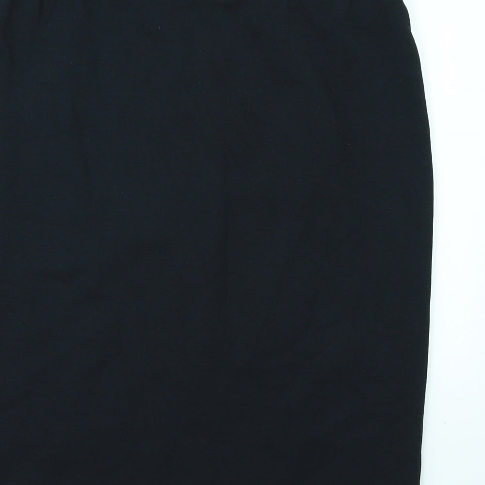 uni Womens Black   A-Line Skirt Size M