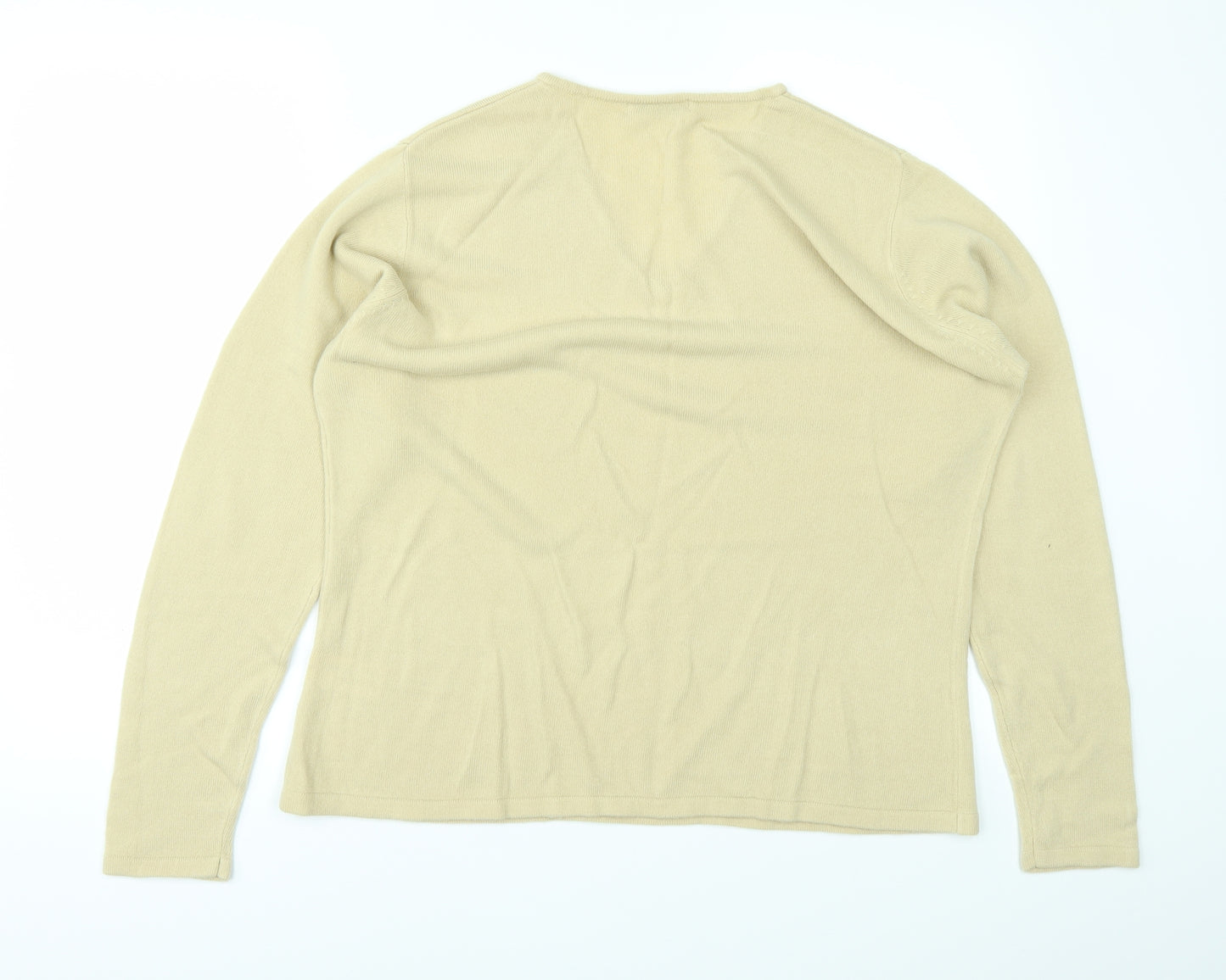 Berkertex Womens Beige   Pullover Jumper Size 18