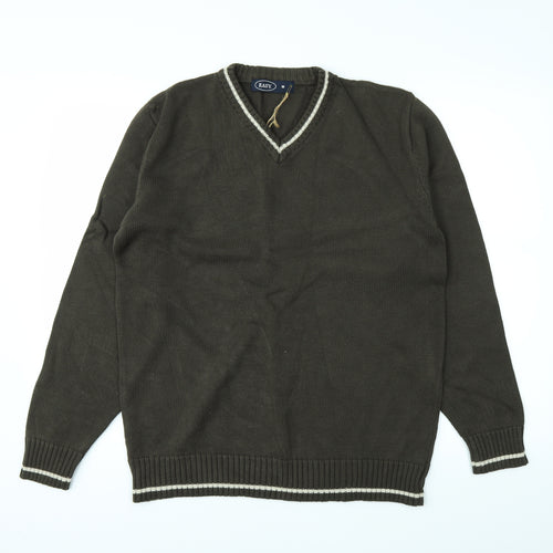 Easy Mens Green   Pullover Jumper Size M