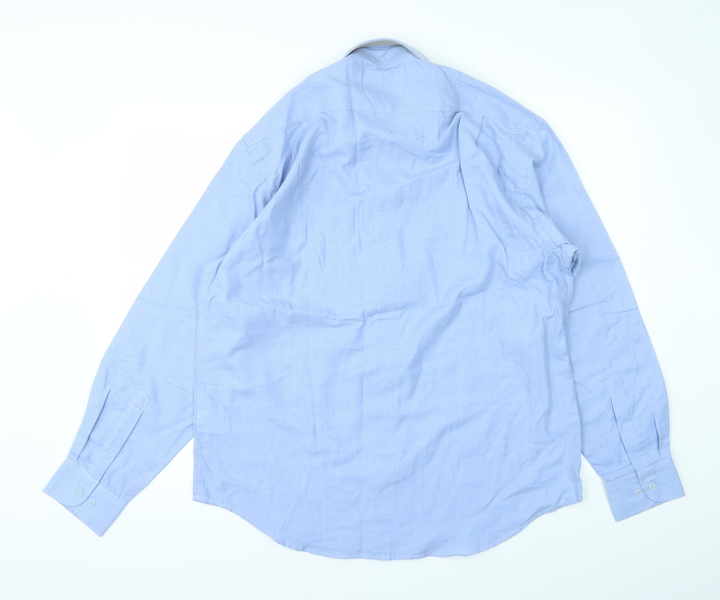Simon taylor Mens Blue    Dress Shirt Size 16