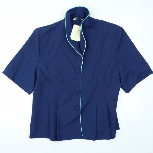 Classic Womens Blue   Cardigan Jumper Size 18