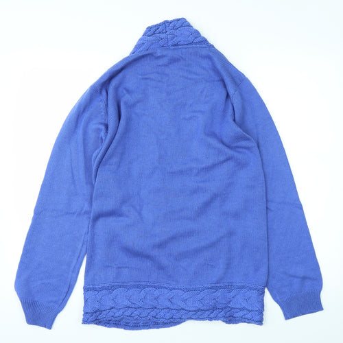 Essentials Womens Blue   Cardigan Jumper Size 16