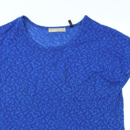 Anthology Womens Blue   Basic T-Shirt Size 16