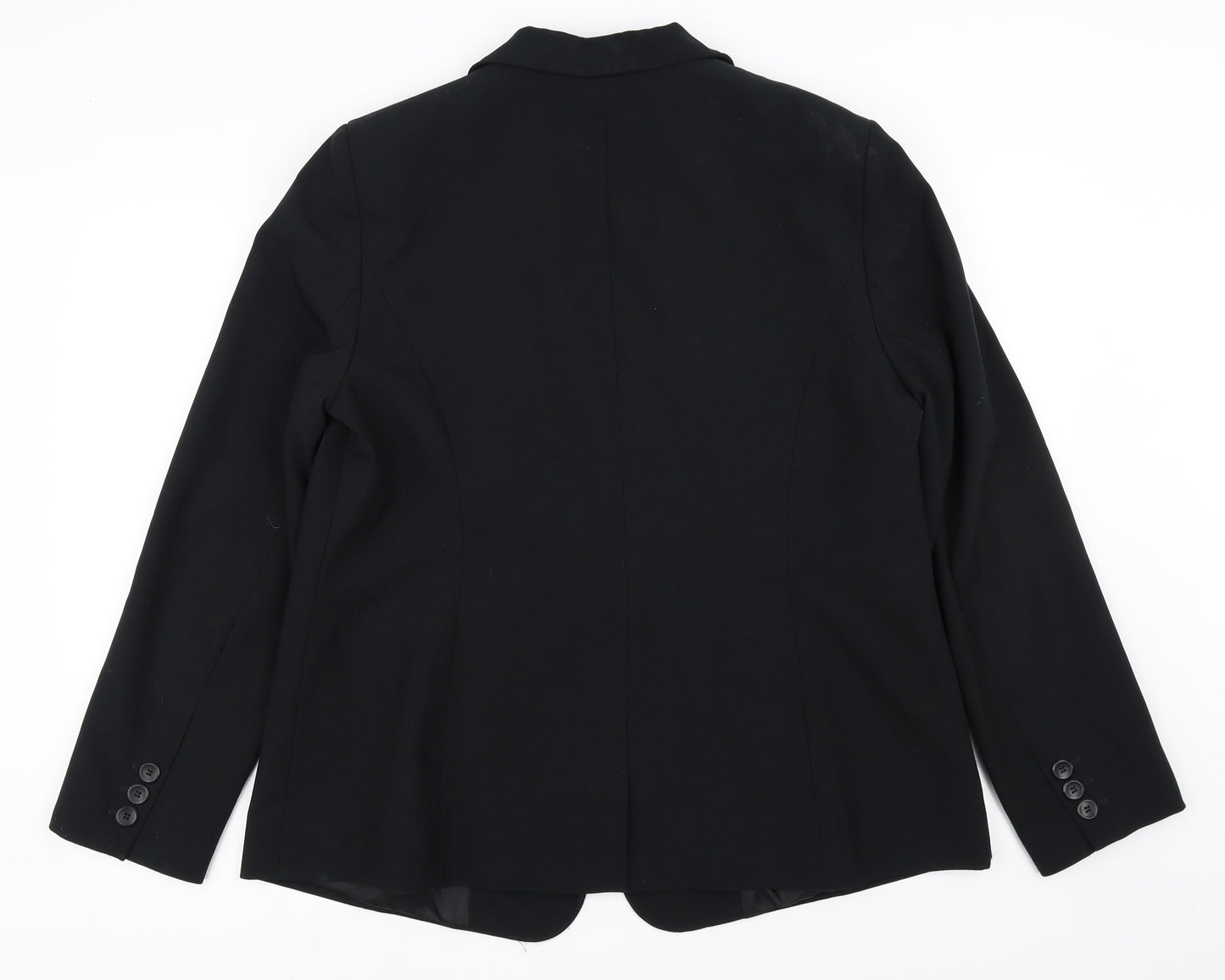 BHS Womens Black   Jacket Blazer Size 18