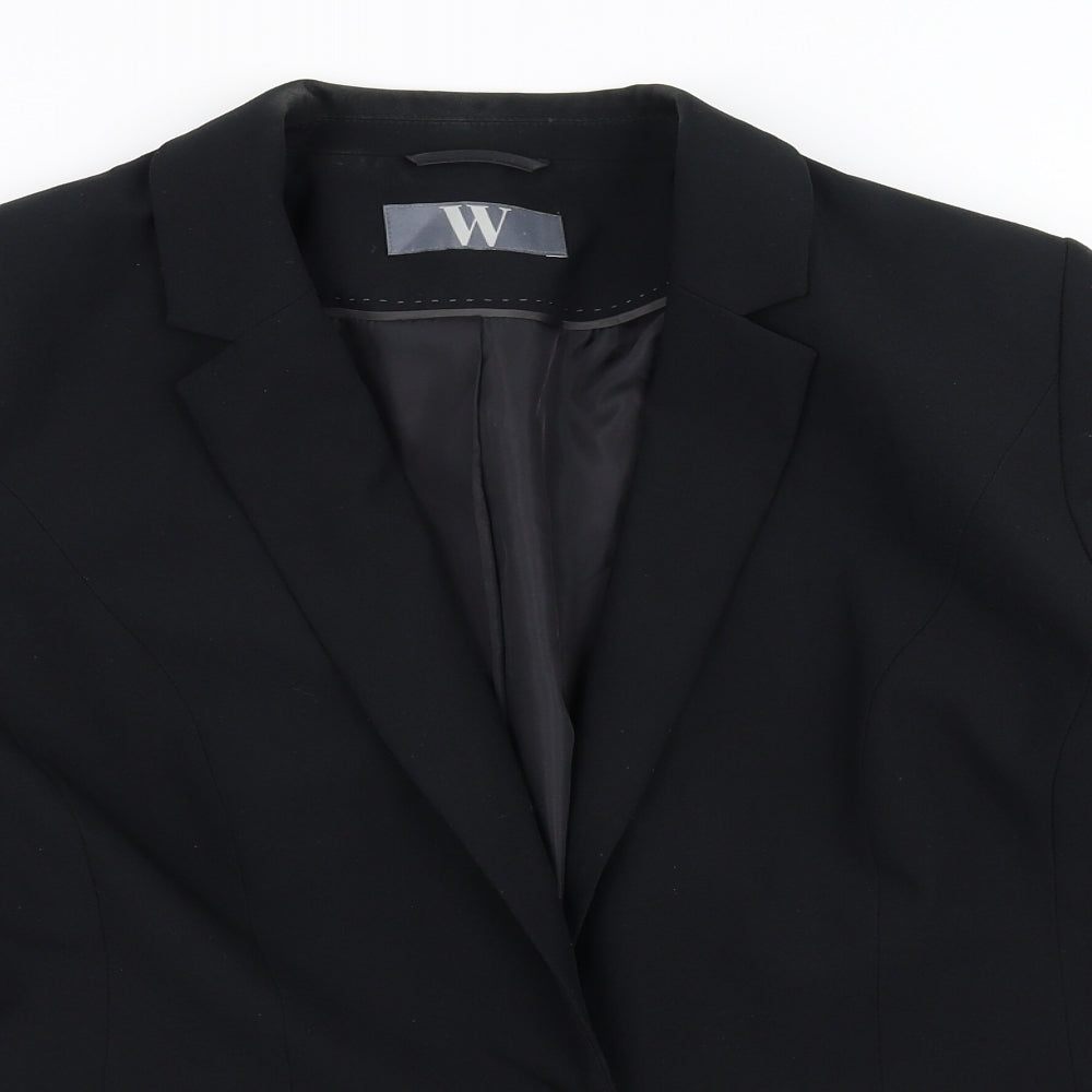 BHS Womens Black   Jacket Blazer Size 18