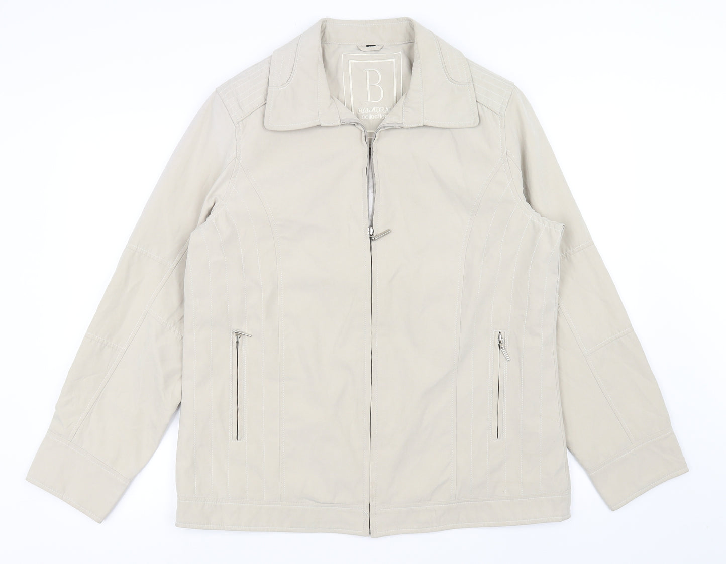 balmor' Womens Beige   Jacket Coat Size 14