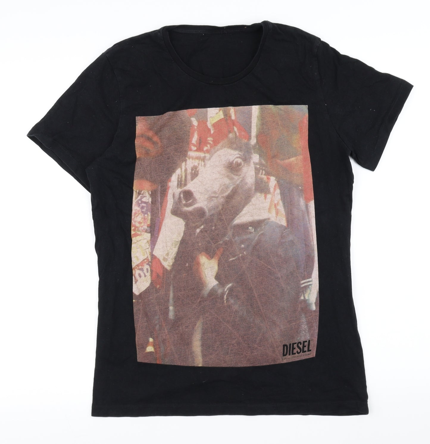 Diesel Womens Black   Basic T-Shirt Size S