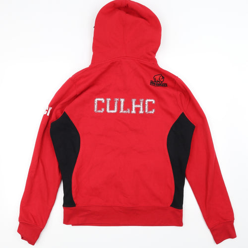 Rhino Womens Red   Pullover Hoodie Size 12
