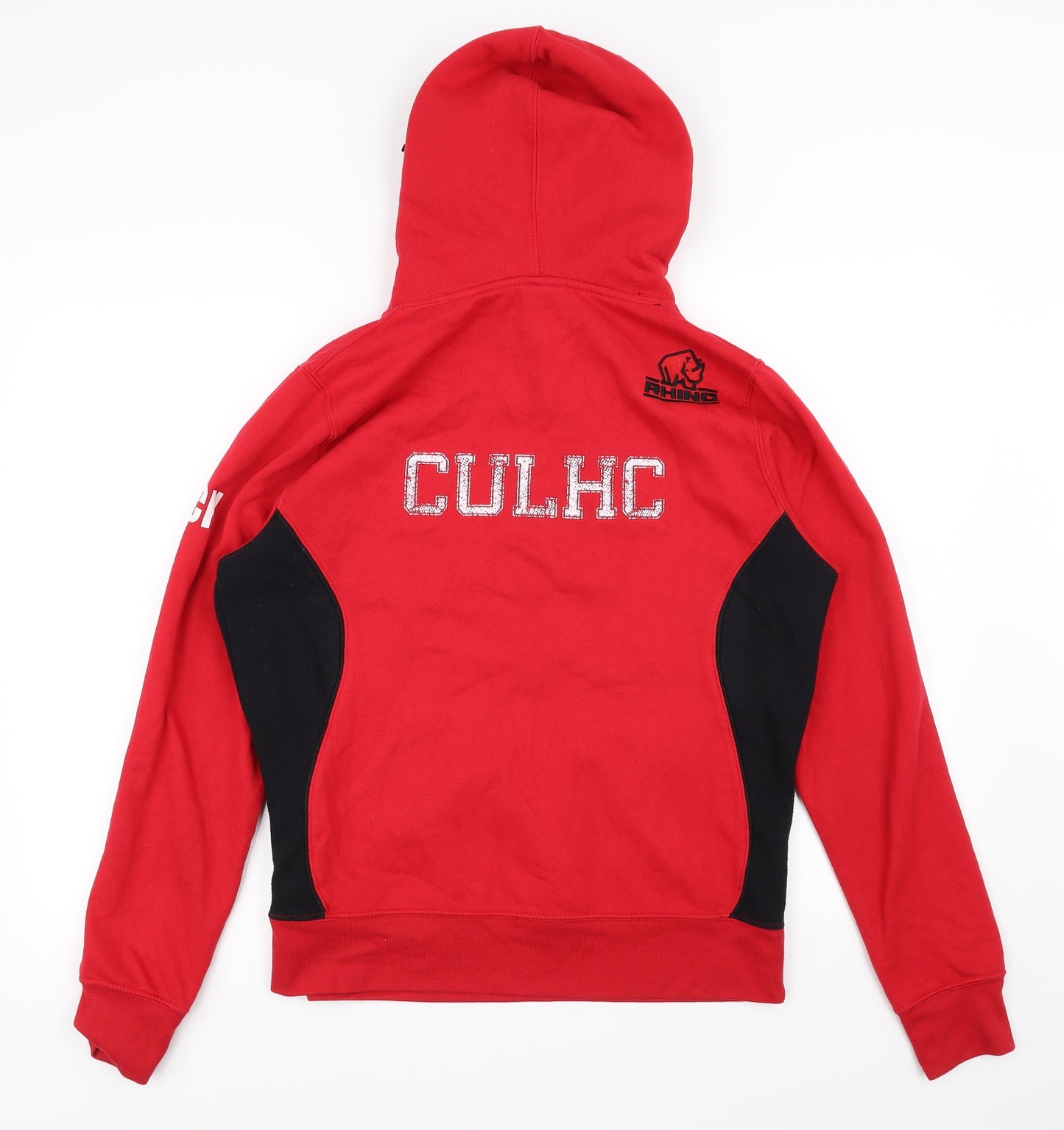 Rhino Womens Red   Pullover Hoodie Size 12