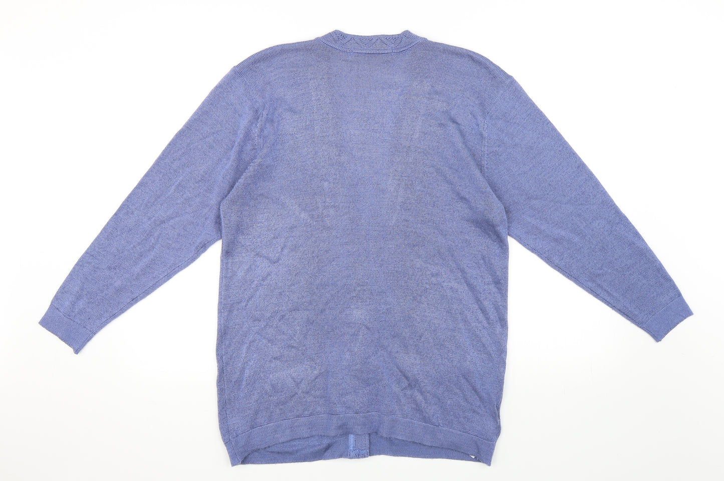 St Michael  Womens Blue   Cardigan Jumper Size 12