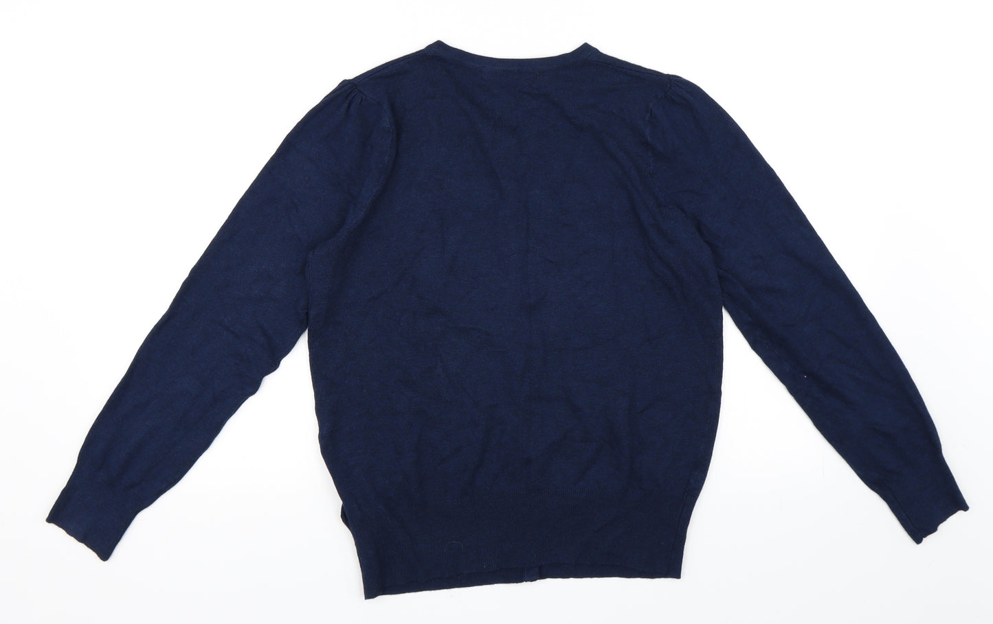 Marks and Spencer Womens Blue   Cardigan Jumper Size 14