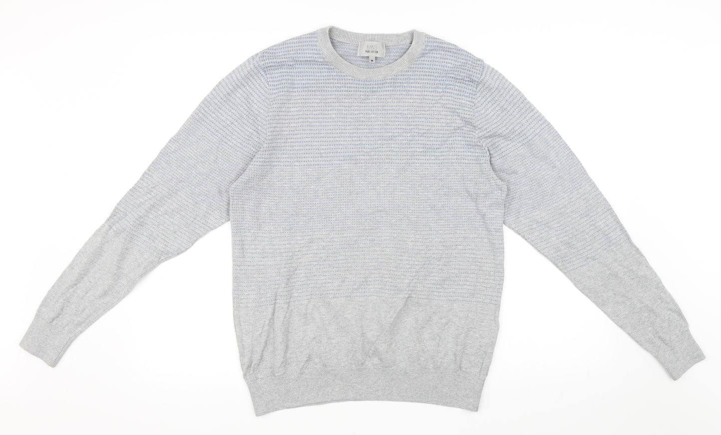 Marks and Spencer Mens Grey   Pullover Jumper Size M