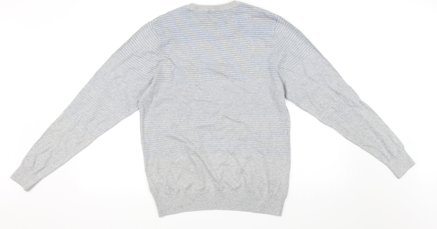 Marks and Spencer Mens Grey   Pullover Jumper Size M