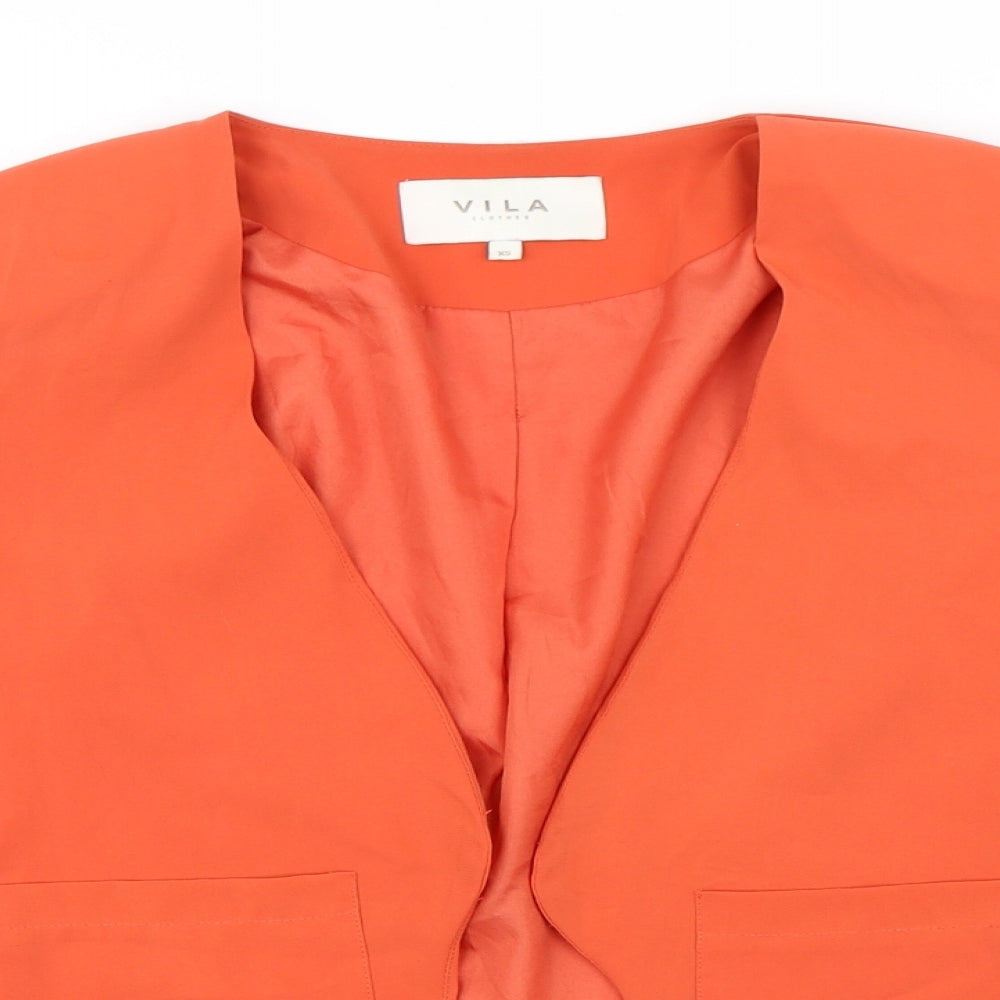 Villa Clothes Womens Orange   Jacket Blazer Size XS