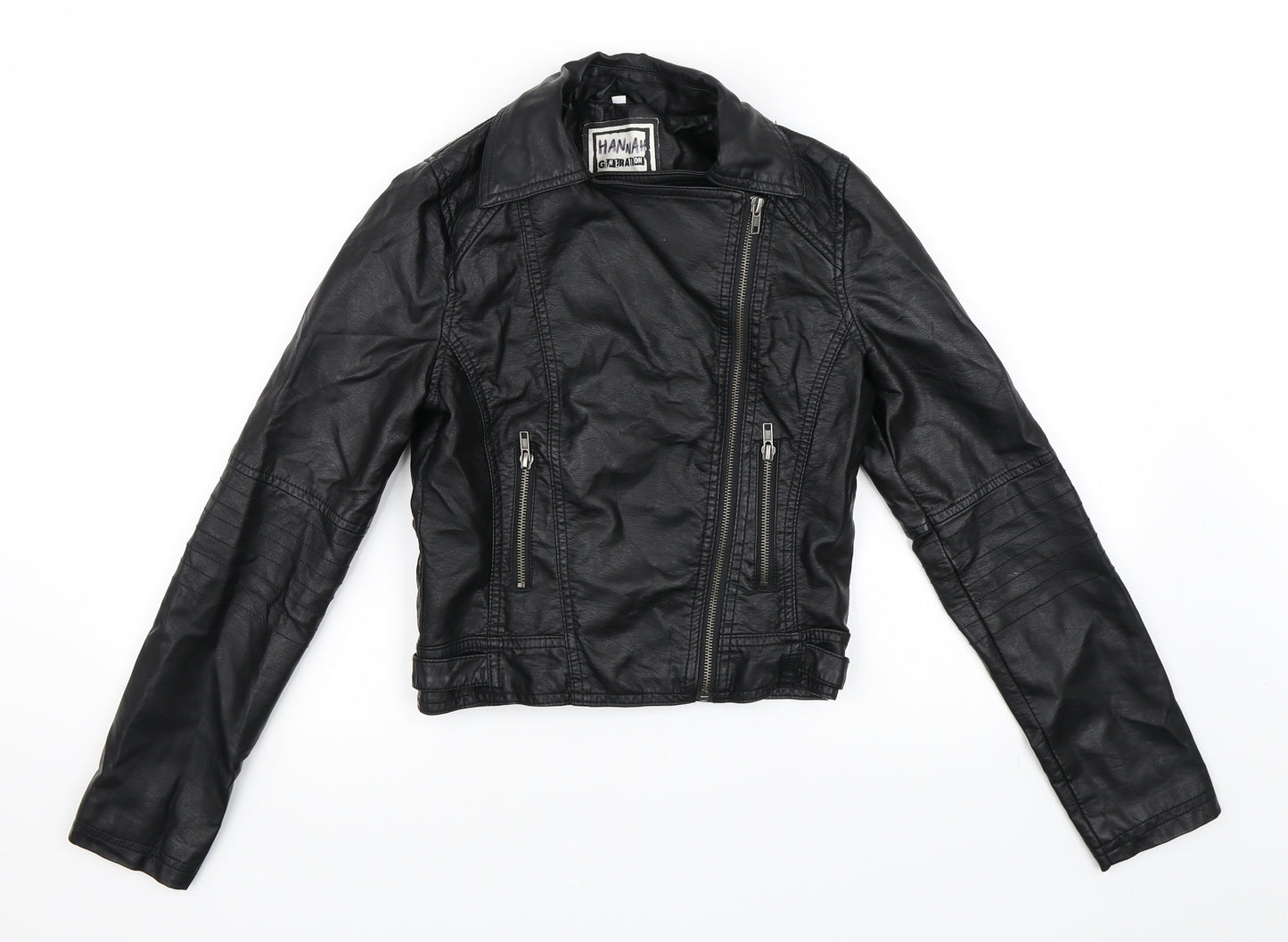 Newlook Girls Black   Jacket  Size 12-13 Years  - Faux Leather Jacket