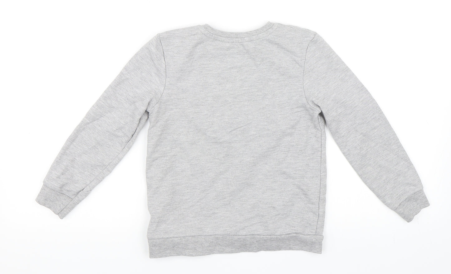 Primark Girls Grey   Pullover Sweatshirt Size 6-7 Years