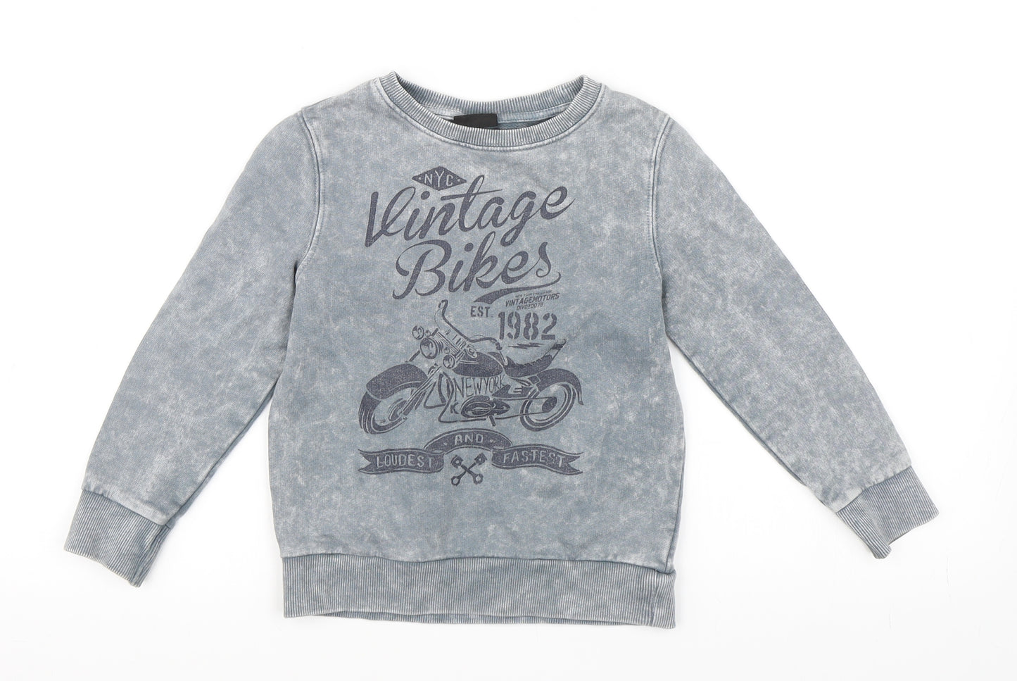 NEXT Boys Blue   Pullover Sweatshirt Size 3 Years