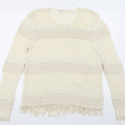 Matalan Womens Beige   Pullover Jumper Size L