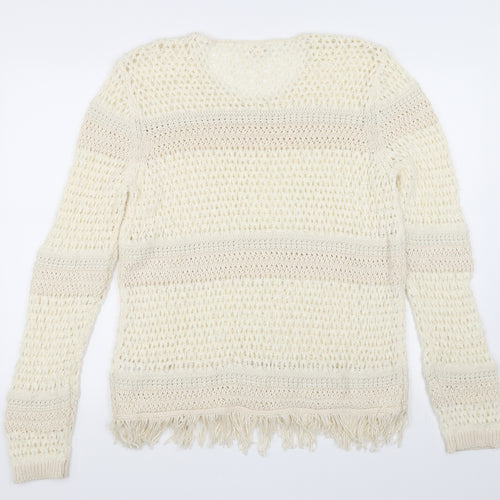 Matalan Womens Beige   Pullover Jumper Size L