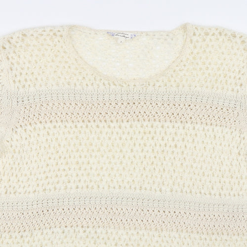 Matalan Womens Beige   Pullover Jumper Size L