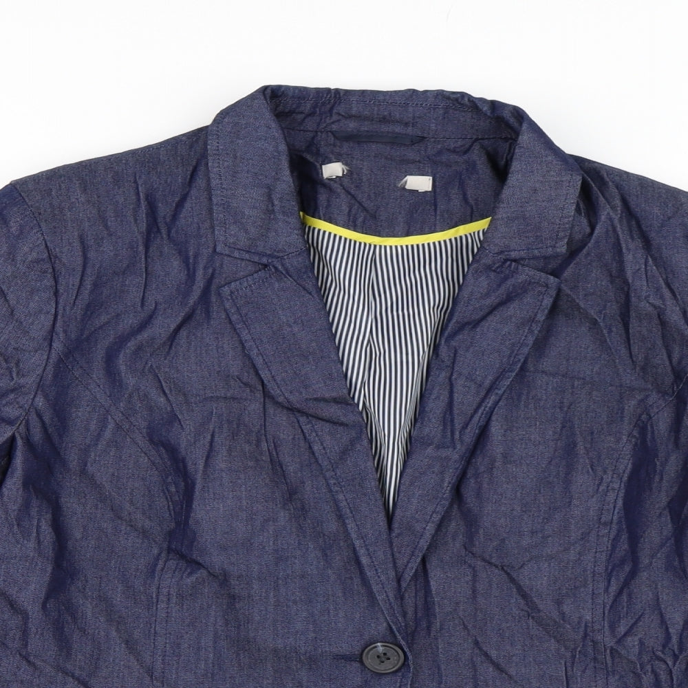 George Womens Blue   Jacket Blazer Size 14