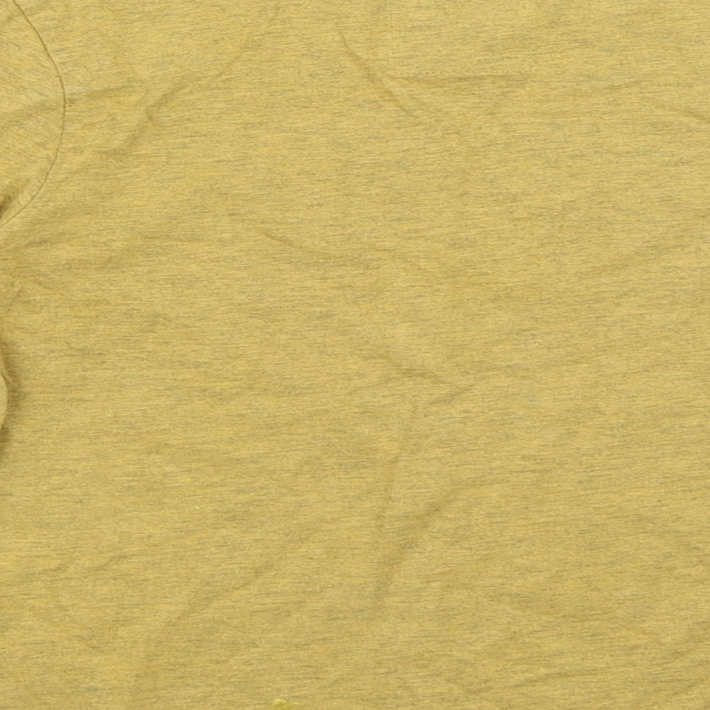 TU Boys Yellow   Basic T-Shirt Size 8 Years