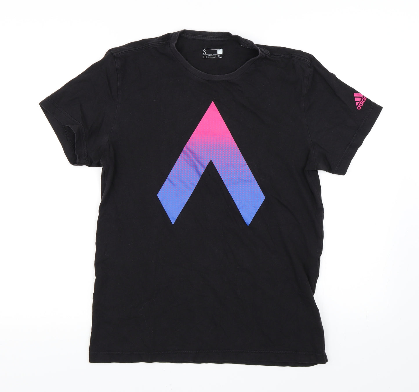 adidas Mens Black    T-Shirt Size S