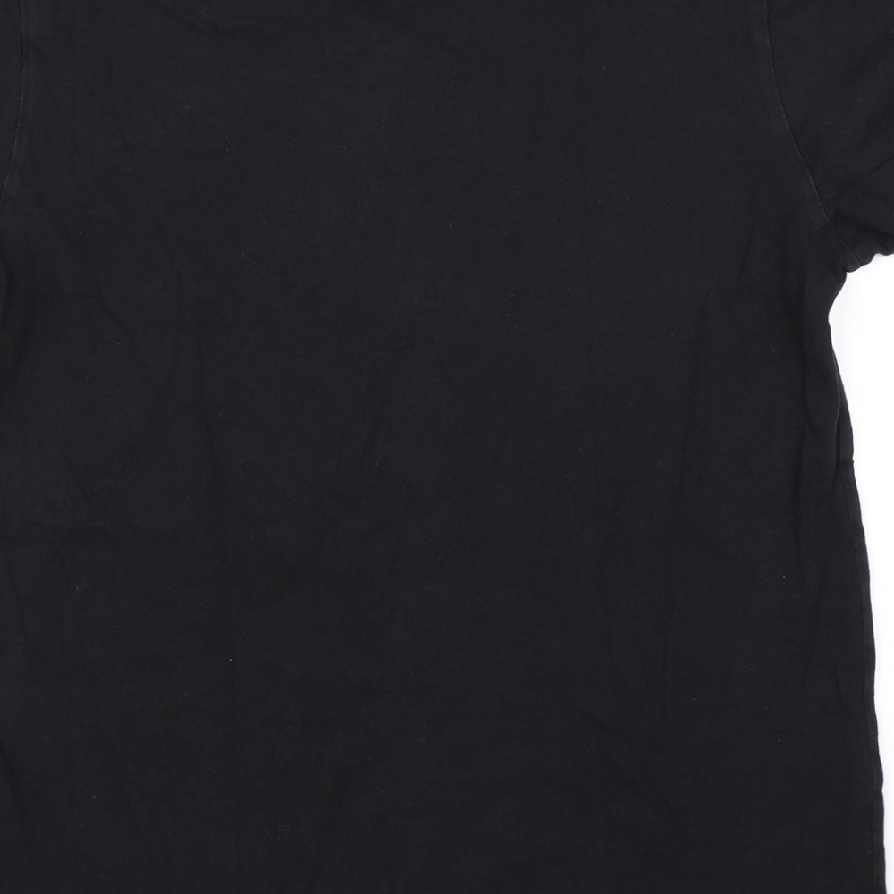 adidas Mens Black    T-Shirt Size S