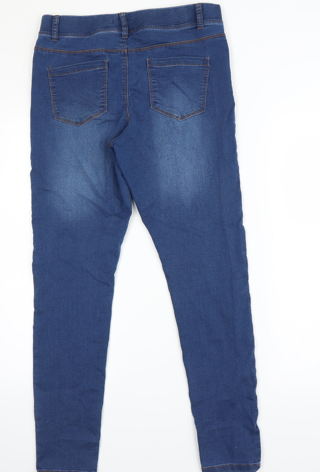 pep&co Womens Blue Ikat  Jegging Leggings Size 12 L22.5 in