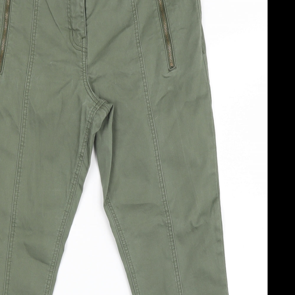 George Womens Green   Chino Trousers Size 14 L24 in