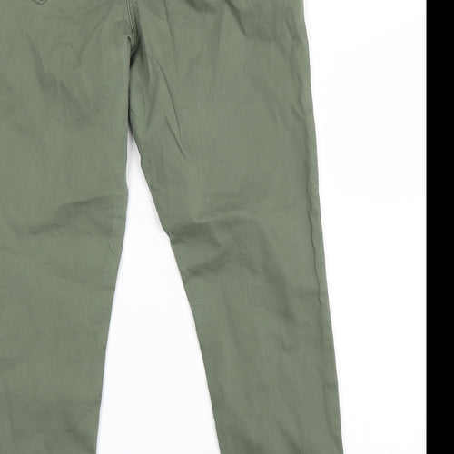 George Womens Green   Chino Trousers Size 14 L24 in