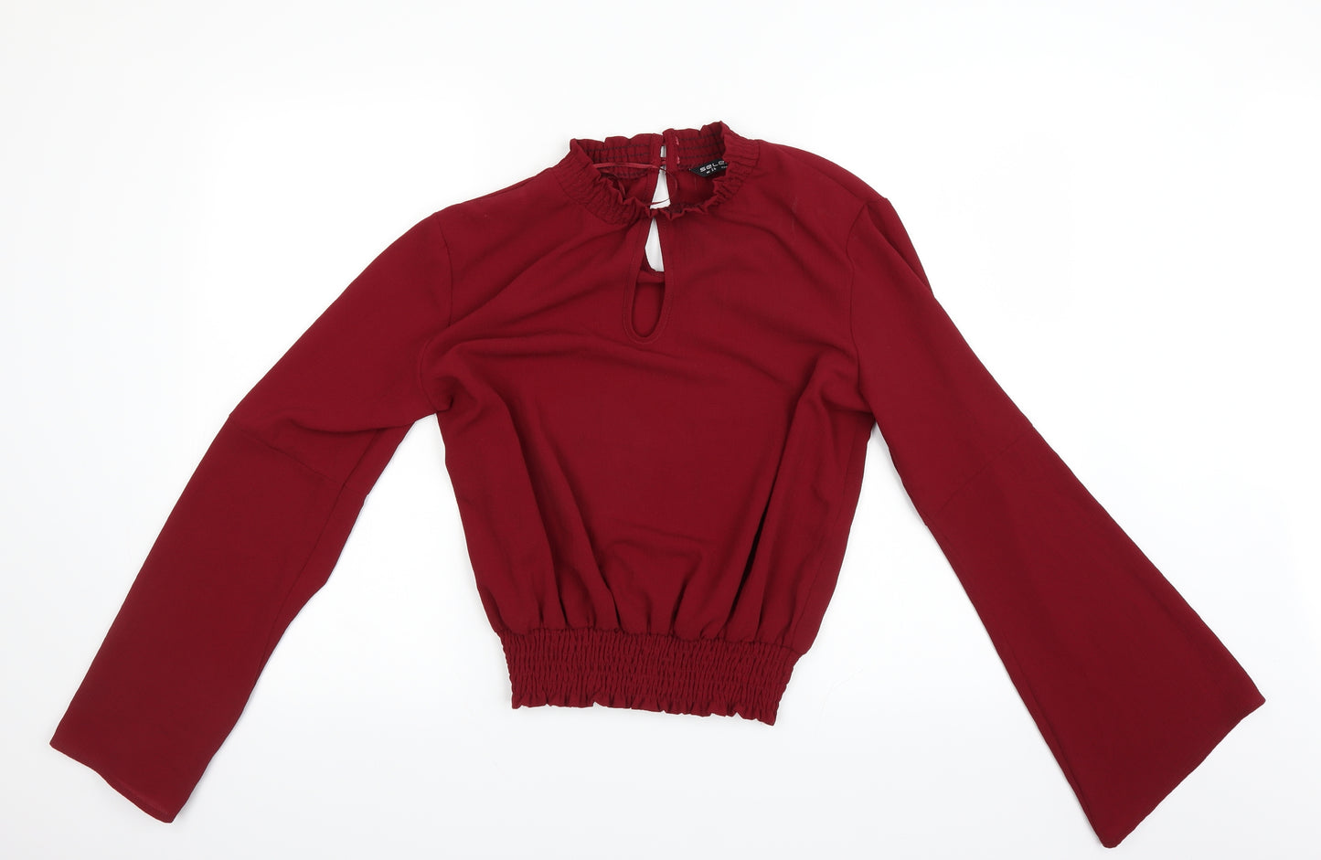 Select Womens Red   Basic Blouse Size 14