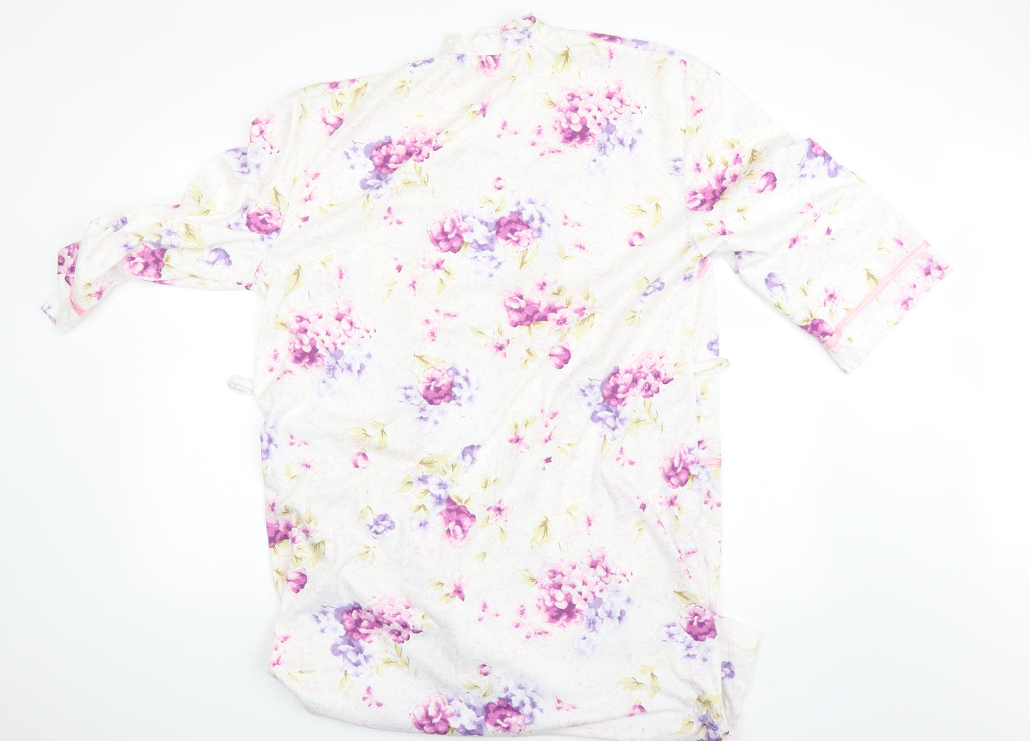 Miliarosa Womens White Floral  Top Gown Size 16