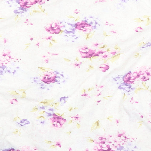 Miliarosa Womens White Floral  Top Gown Size 16