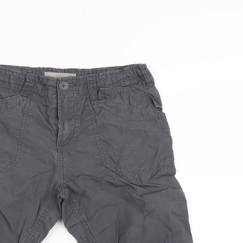 label of graded goods Boys Grey Houndstooth  Cargo Shorts Size 10-11 Years